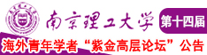 鸡巴操穴视频免费观看南京理工大学第十四届海外青年学者紫金论坛诚邀海内外英才！